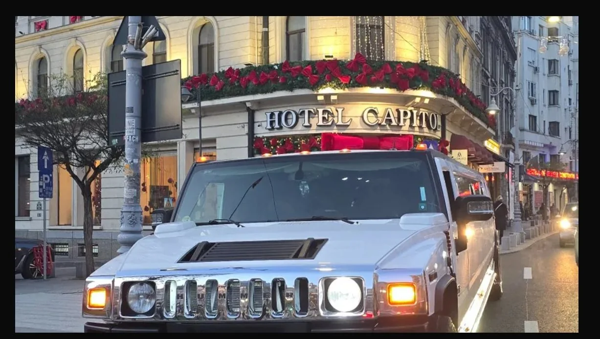 Limuzina Hummer H2 alba - Star Limo